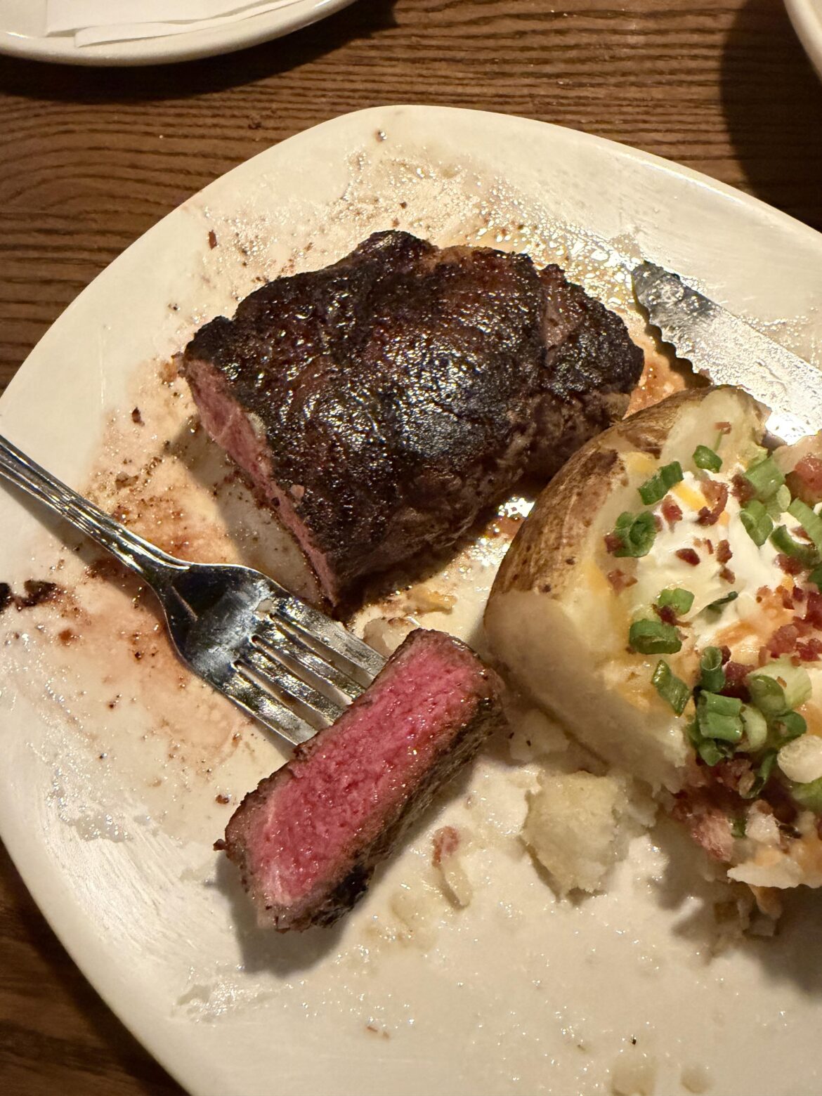 Outback cook definitely got laid this morning.