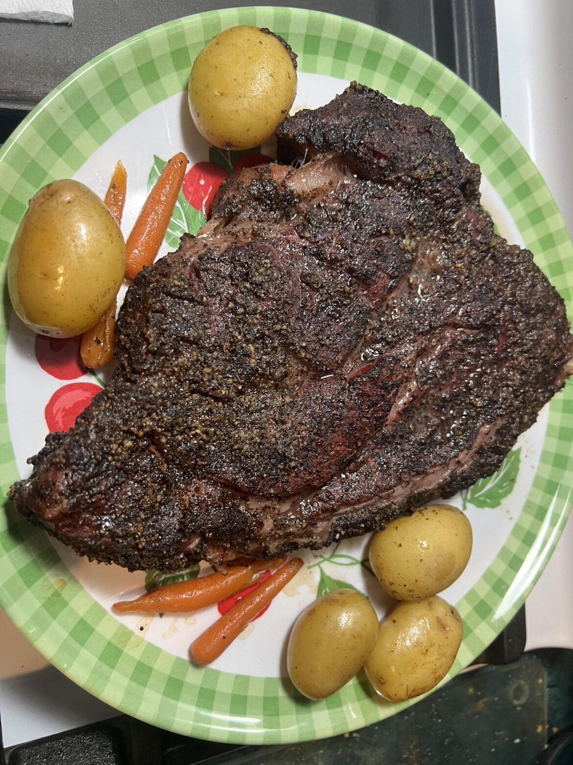 Smoked pot roast on a Traeger how did I do?