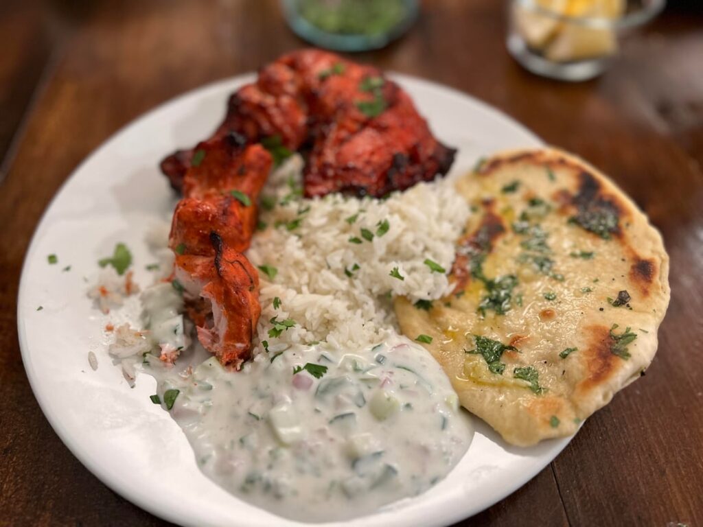 Tandoori style Chicken with WSM