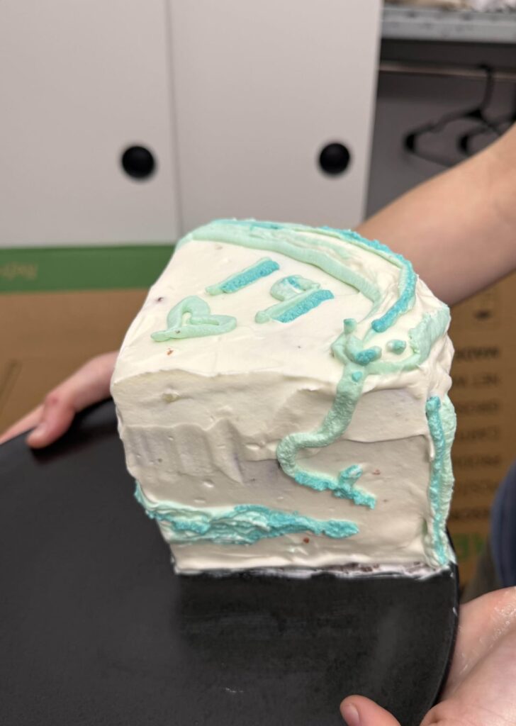 first birthday cake I’ve made myself in many years:)