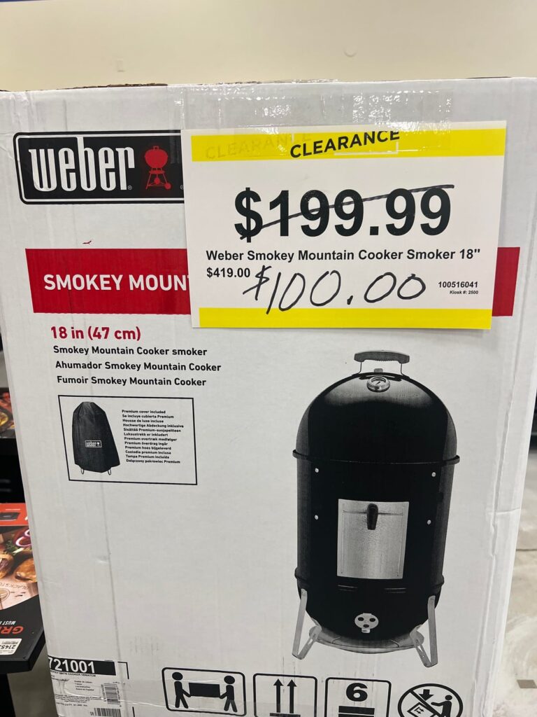 18” WSM @ Fleet and Farm for $100, 22” for $400 18” WSM @ Fleet and Farm for $100, 22” for $400
