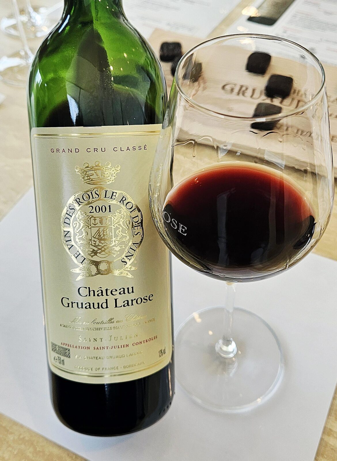 Château Gruaud Larose Saint Julien 2001