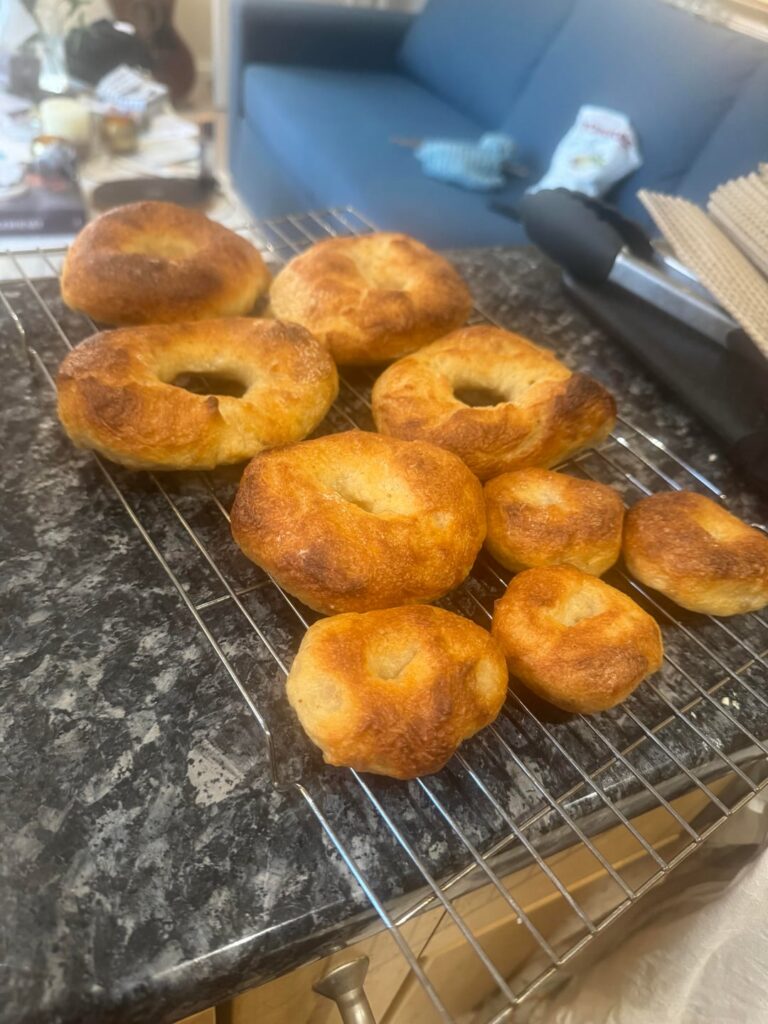 Made the most hideous bagels today…