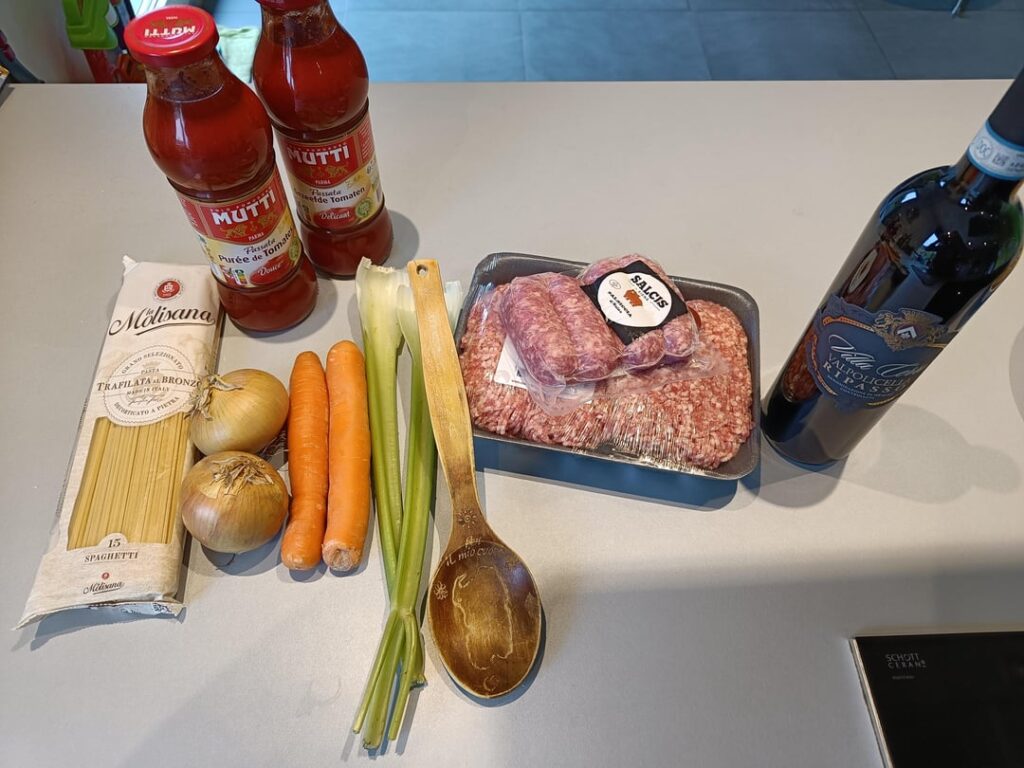 Simple ragu bolognese