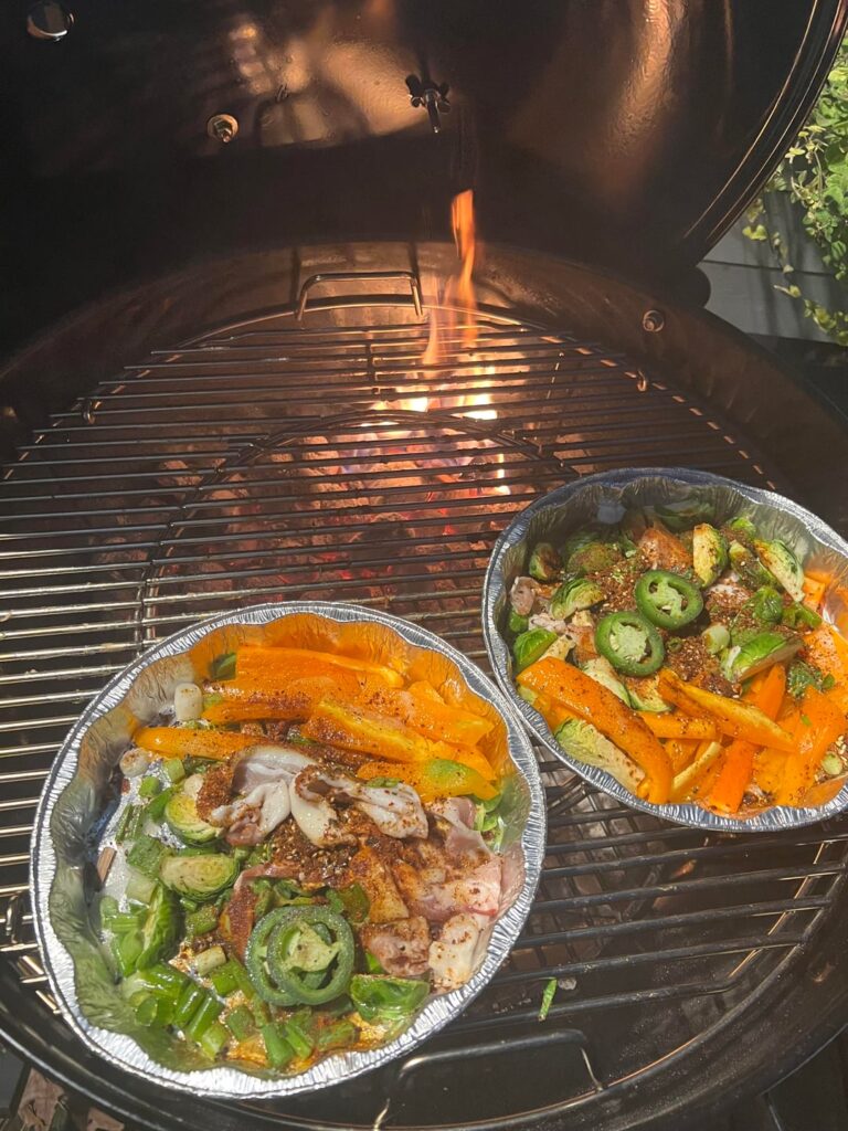 First cook on the Weber Master-Touch