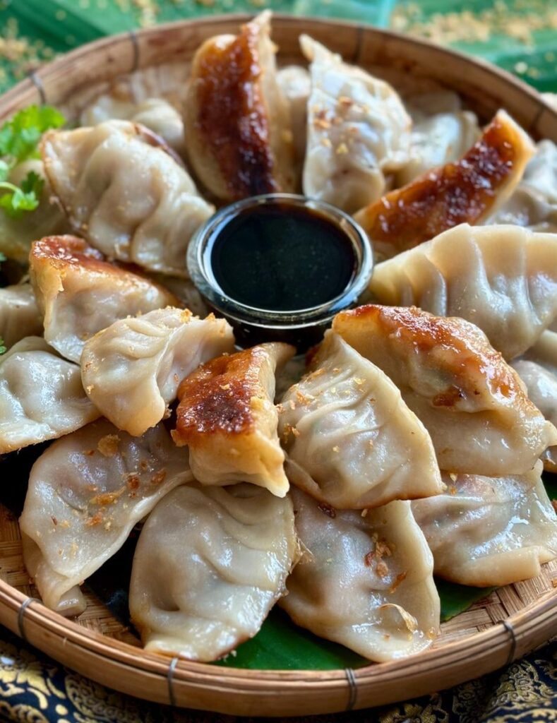 Homemade Gyoza