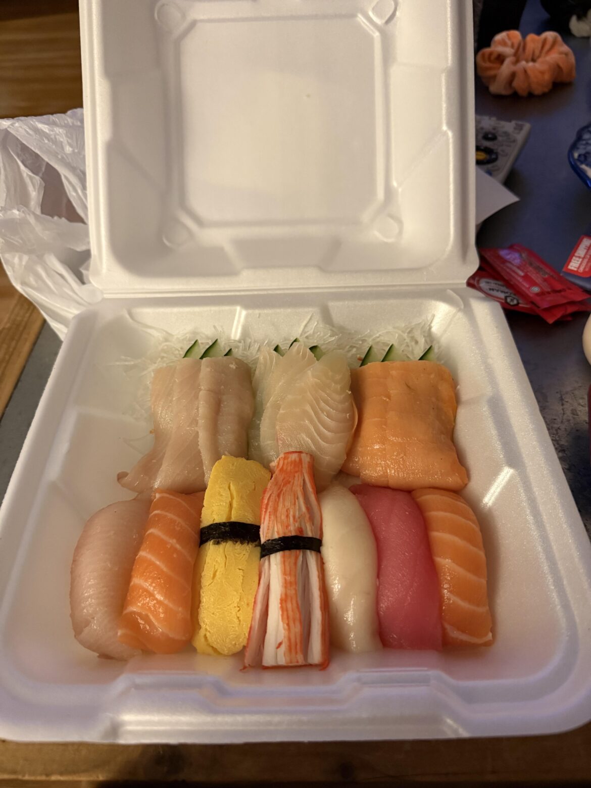 Ordered delivery from a new restaurant tonight