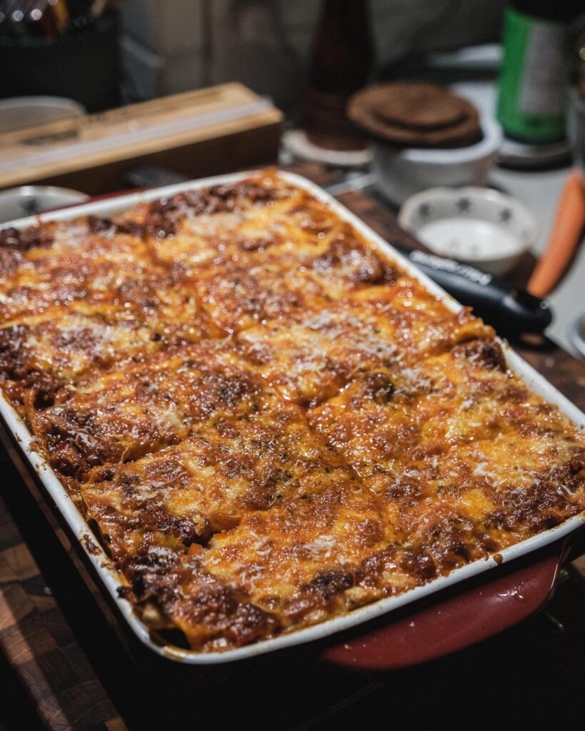 [homemade] lasagna