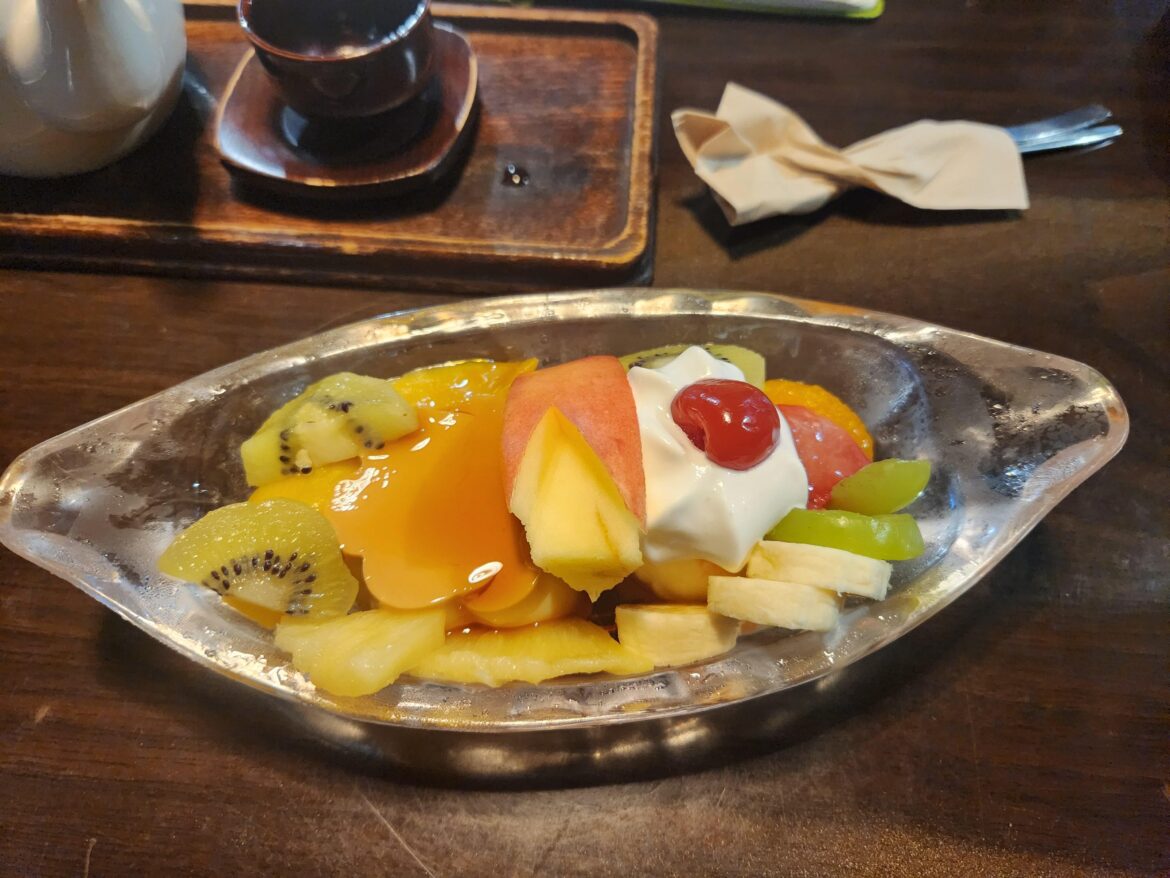 プリンアラモード(Pudding a la mode)