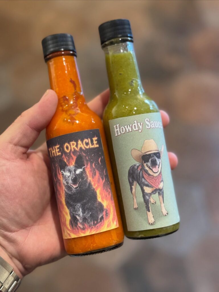 This year’s batch of sauce from my home garden.