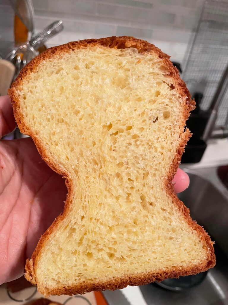 Why TF does my brioche dip in the middle?! Why TF does my brioche dip in the middle?!