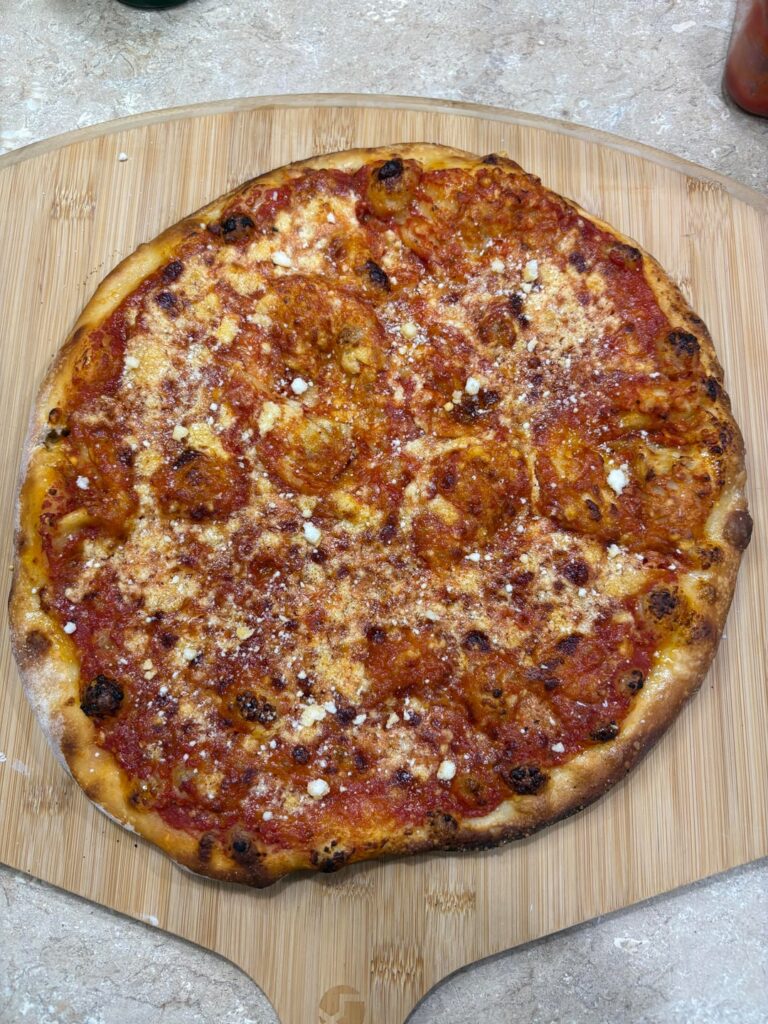 Day number 7 of making pizza every day.