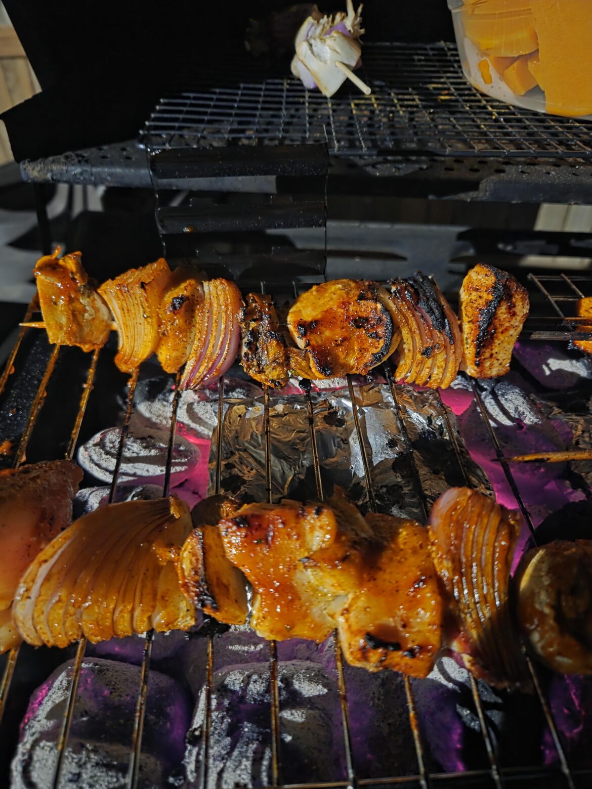 Who else loves onions on their shish kebab?