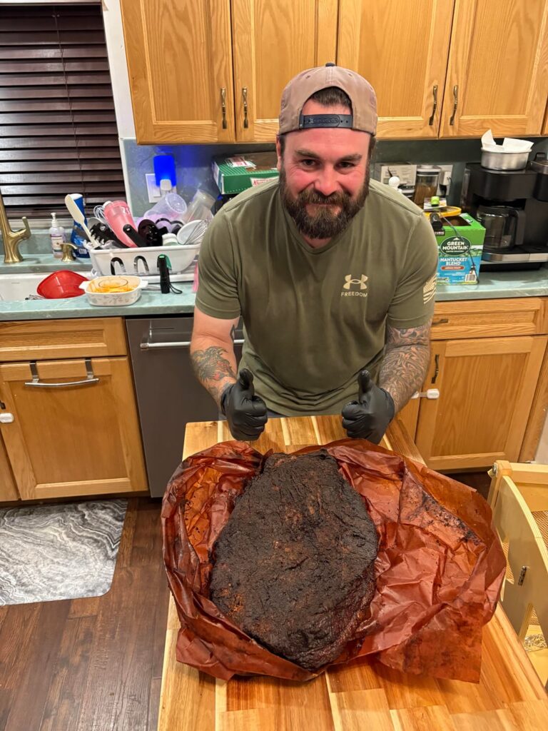 First time smoking brisket on the camp chef woodwind pro