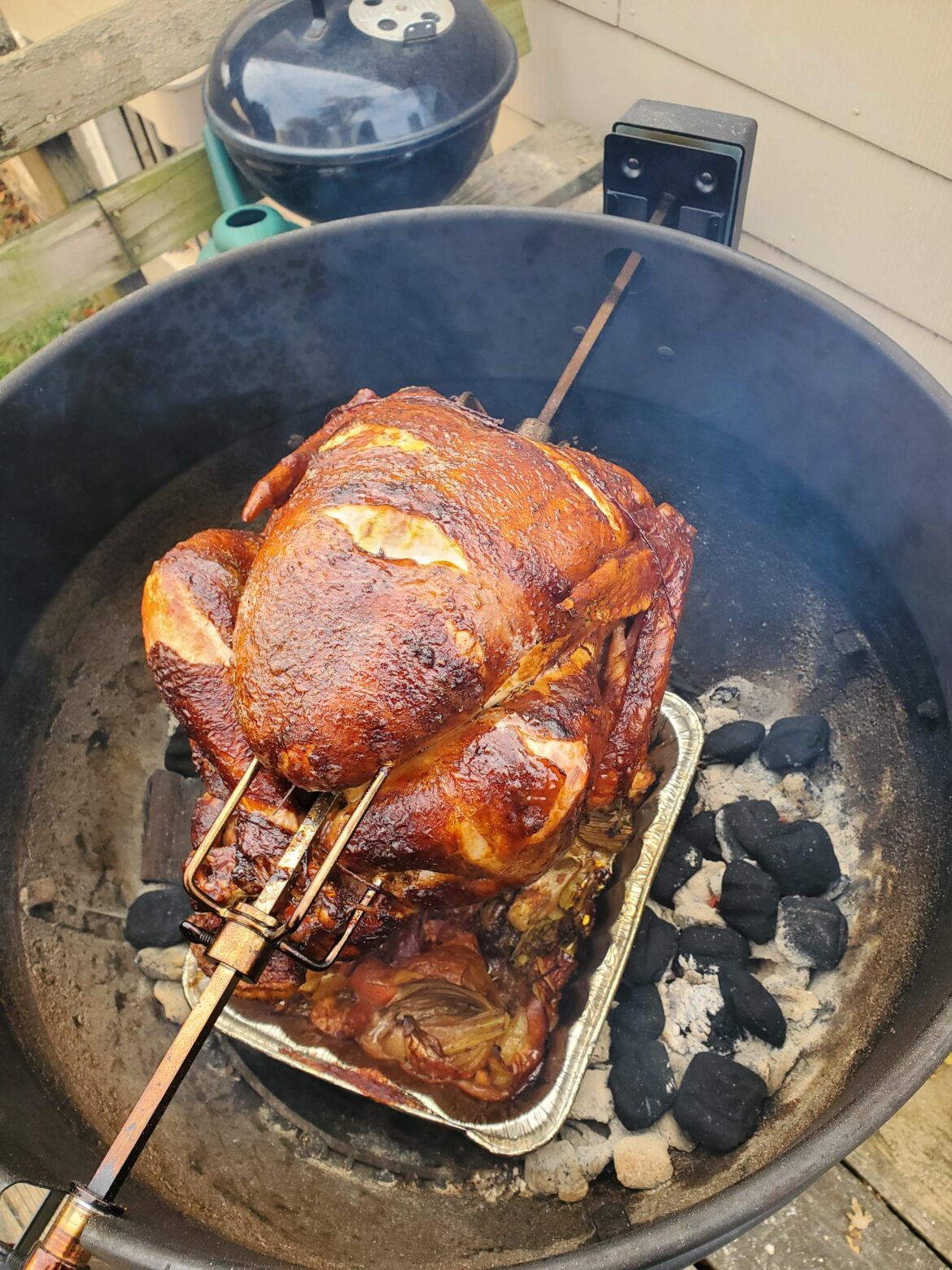 Happy Thanksgiving, all. Part 2. Think I'll be pulling it in about 20min.