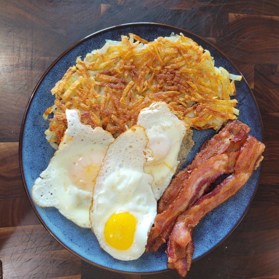 Potatoe, Eggs, Pork