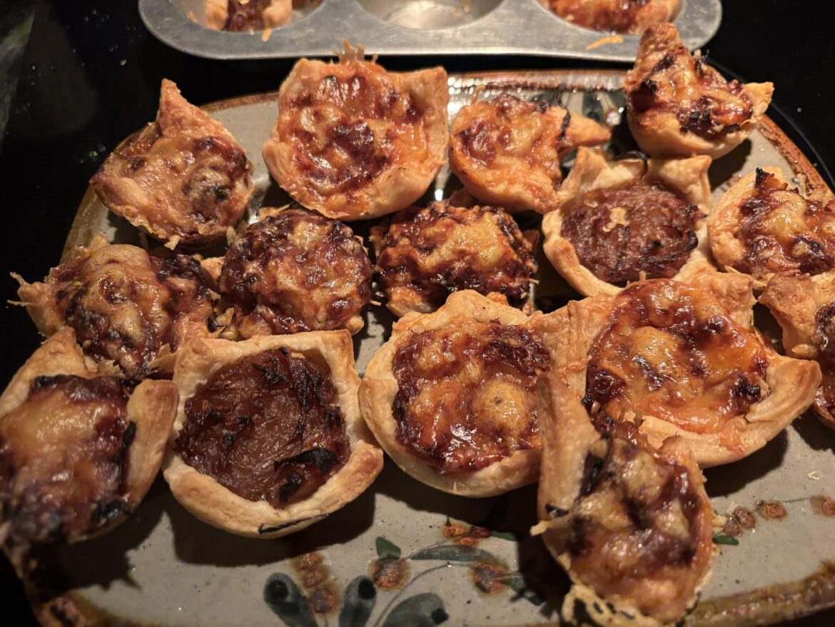 French Onion soup bites