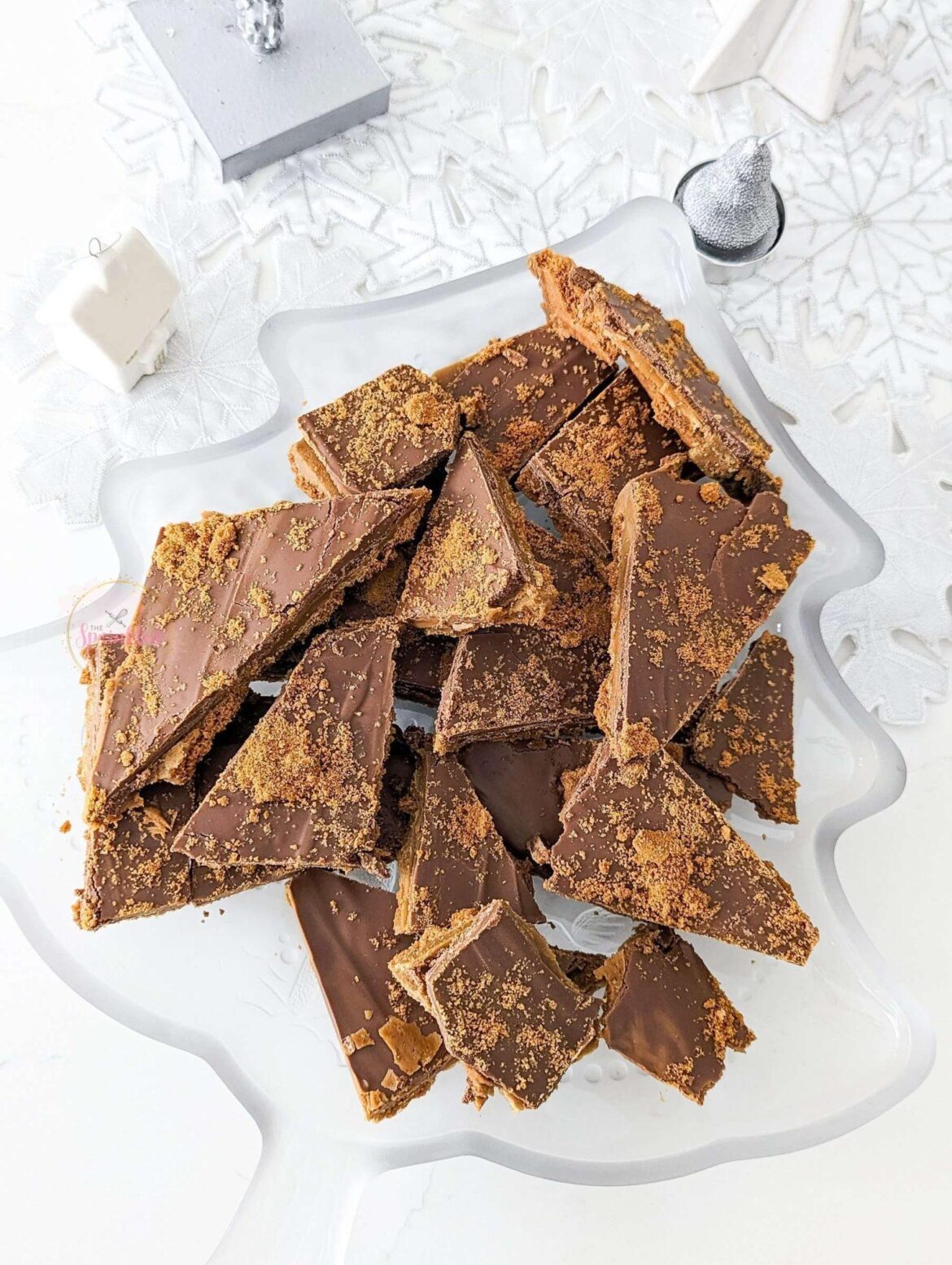 Biscoff Christmas Toffee Crack (OC)