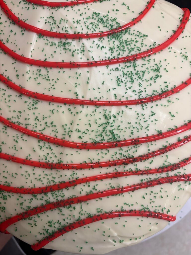 Christmas Tree Cake Layer Cake