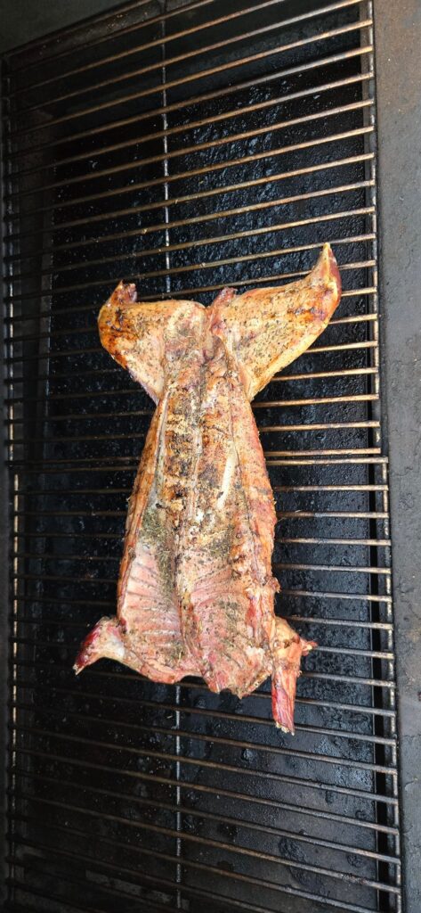 Smoked rabbit. Smoked rabbit.