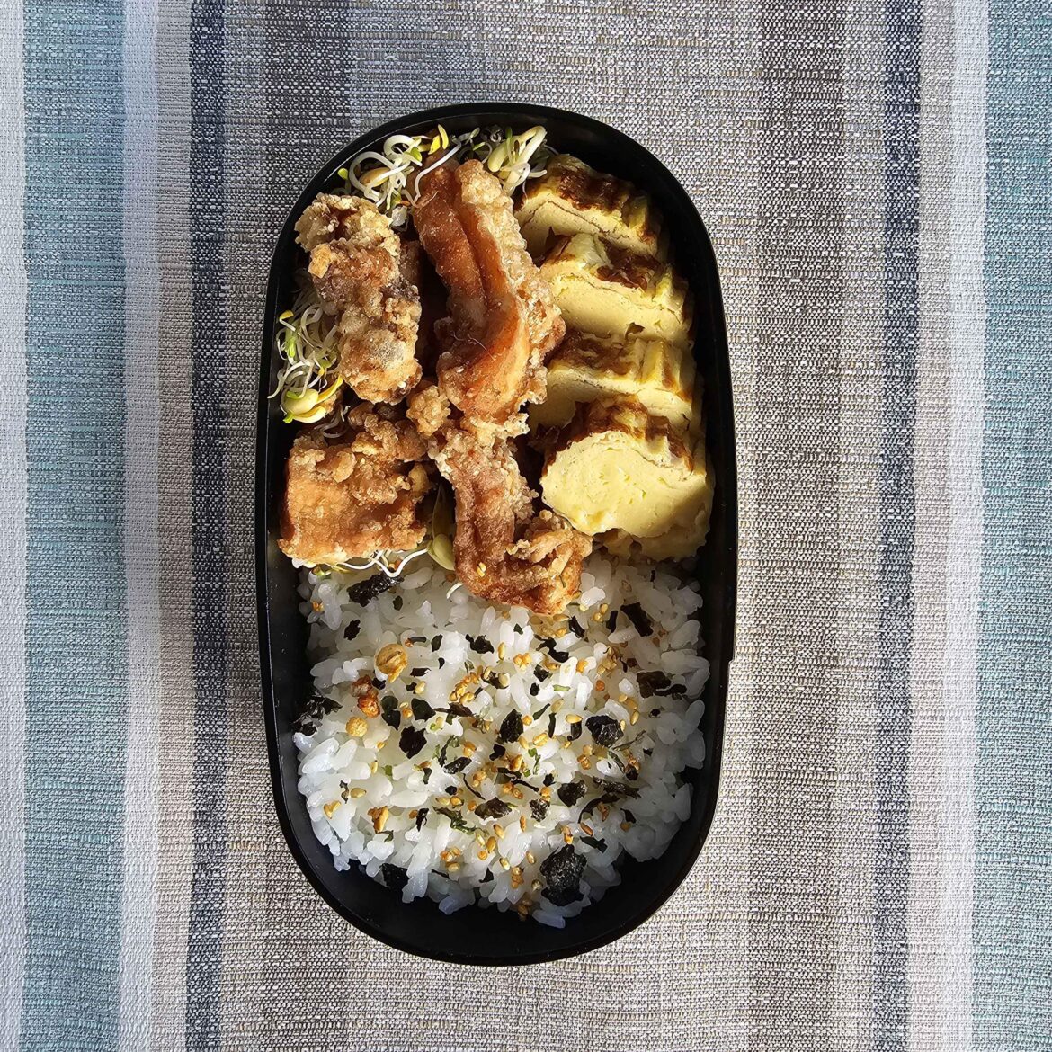 Our First Homemade Bento! - Chicken Karaage and Tamagoyaki