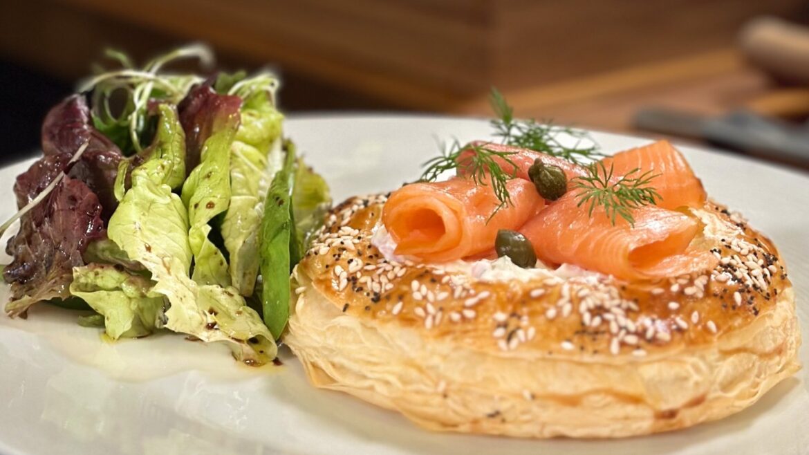 Neven Maguire's smoked salmon galettes