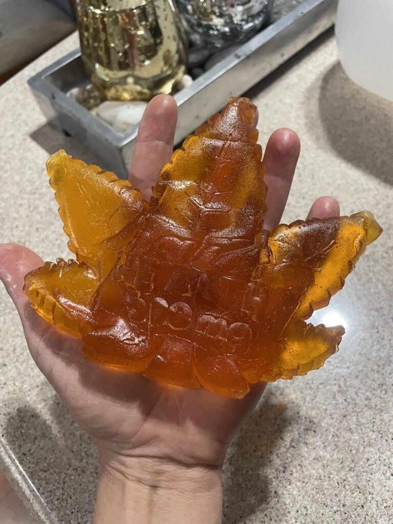 When the dishie says he only takes one edible a day.