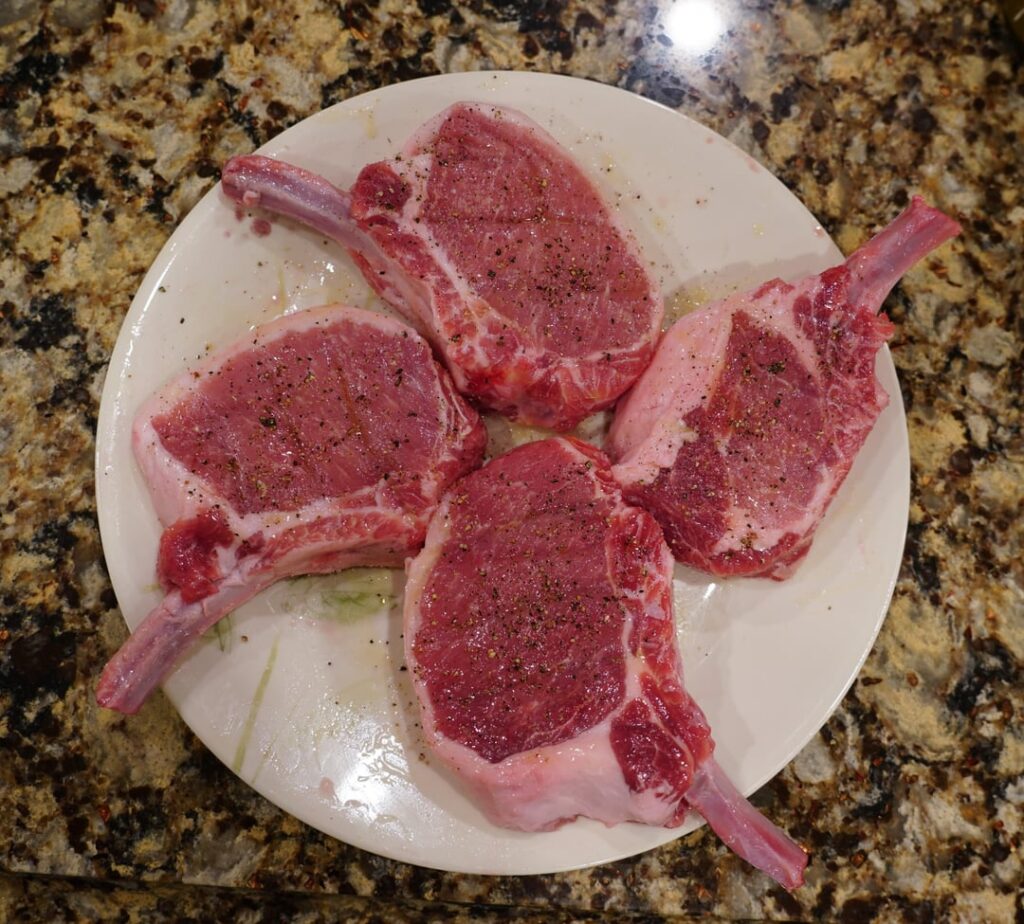 First kurobuta porks