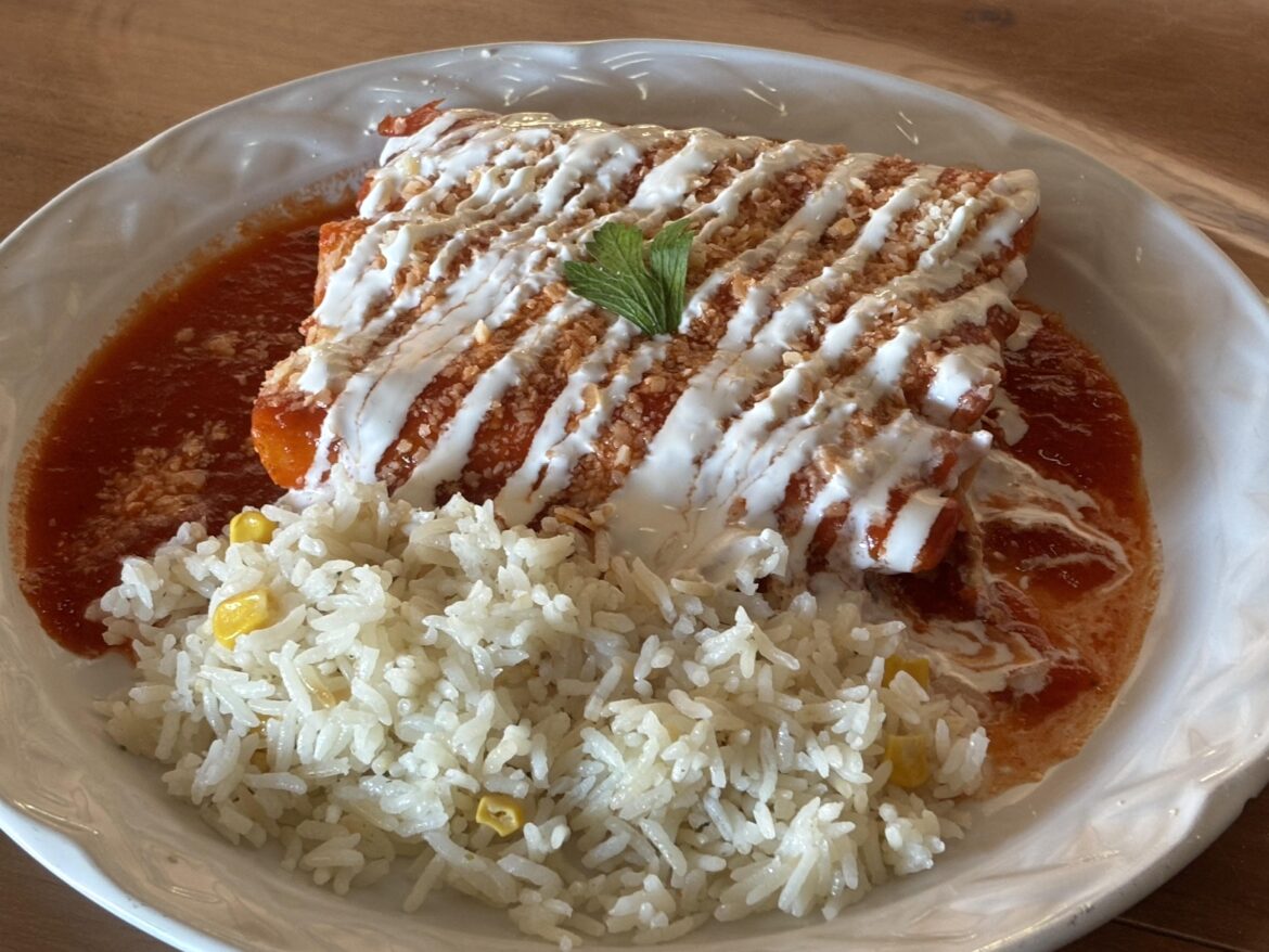 Enchiladas de pollo