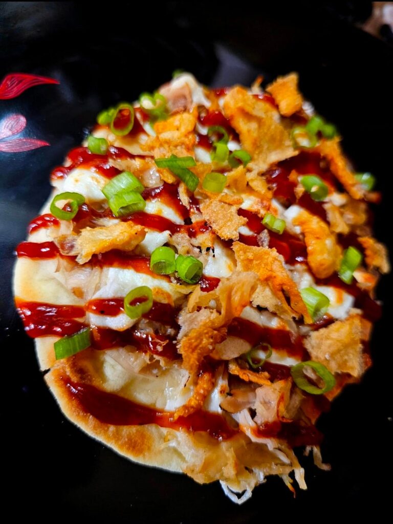 Chicken & Tofu Flatbreads