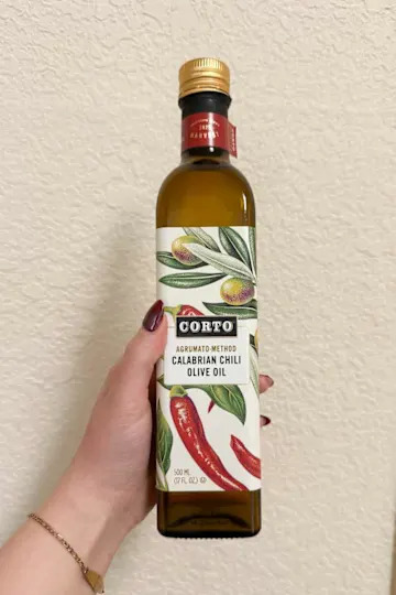 Calabrian chili olive oil.
