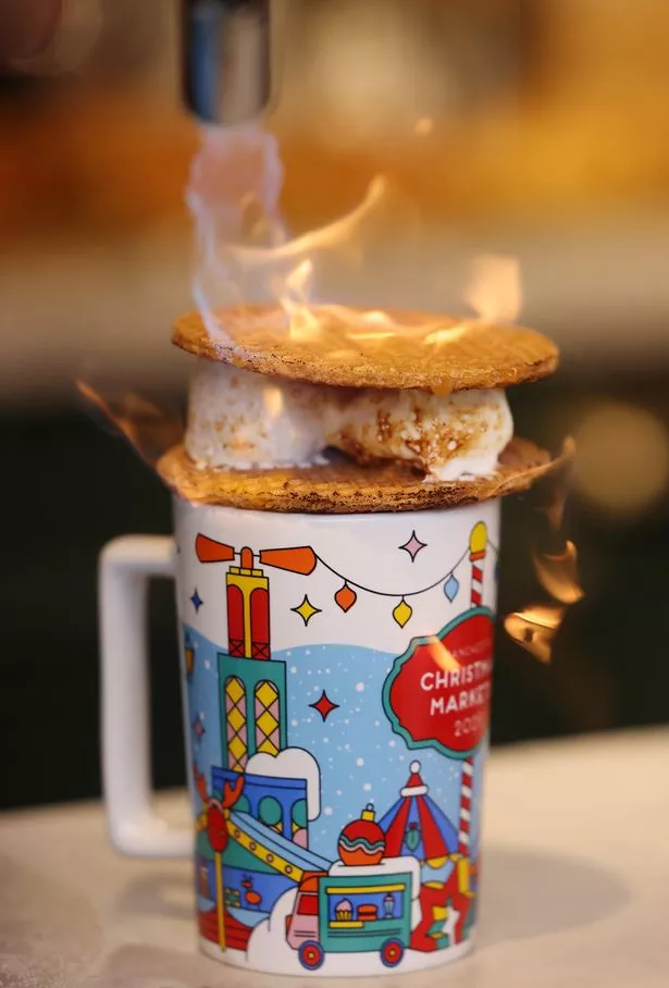 The Marshmallow Stroopwafel Dipper hot chocolate 