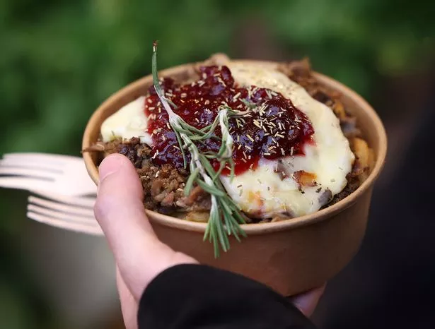 One of the dishes at Holy Duck 