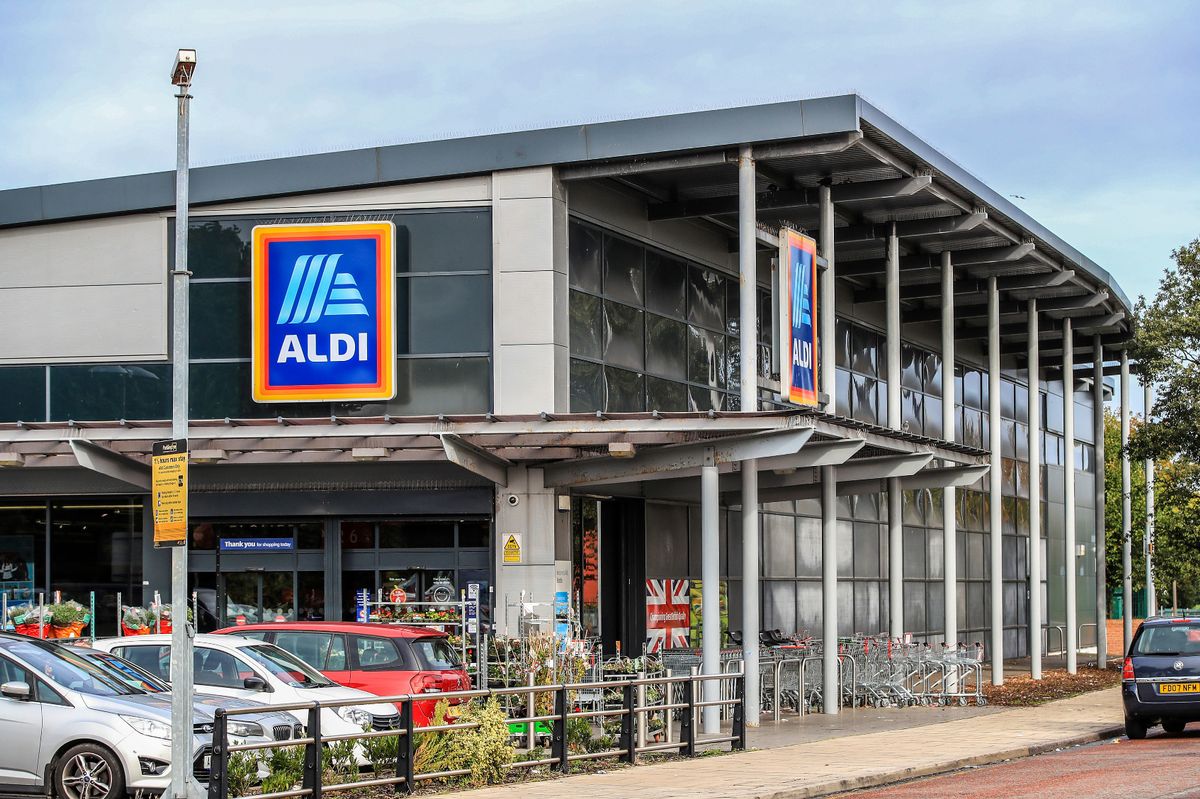 An Aldi store