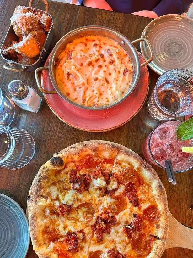 Our meal at Piccolo Kitchen