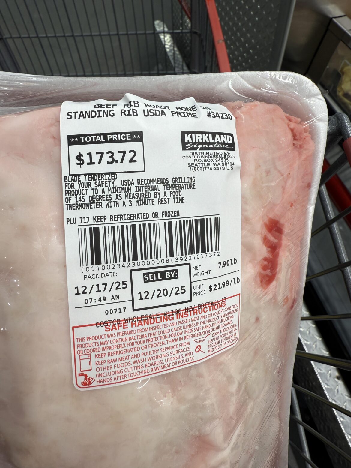 Christmas Prime Rib Roast