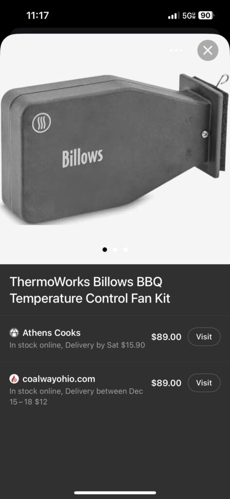 Does anyone have recommendation on a temperature regulating fan compatible with Kamado Joe? I chatGBT some ideas and this was one. Would love feedback. Thanks KJ gang