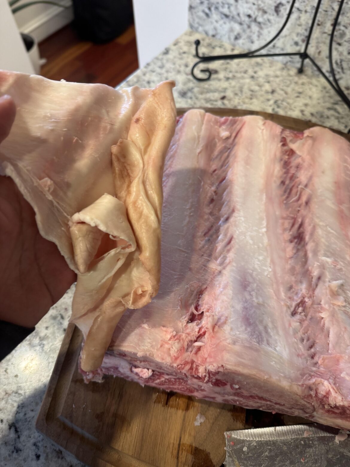 I think I messed up. I removed the membrane from my beef ribs.