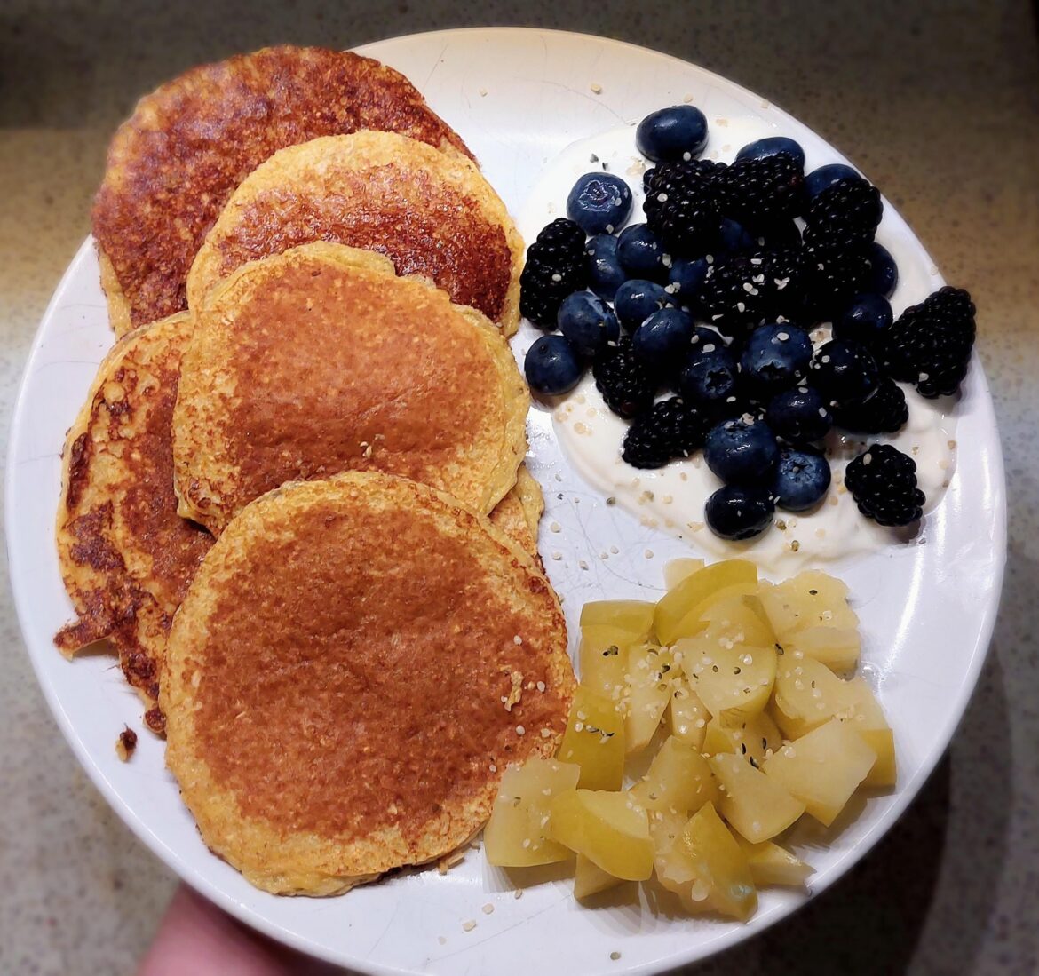 the oat pancakes are back!