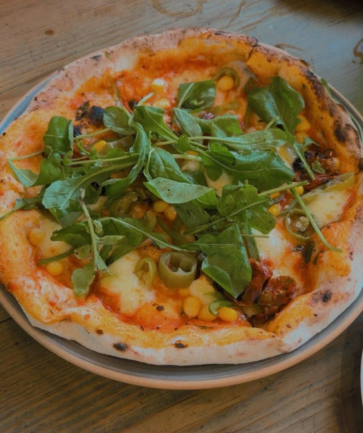 Rate my healthy Veg Pizza.