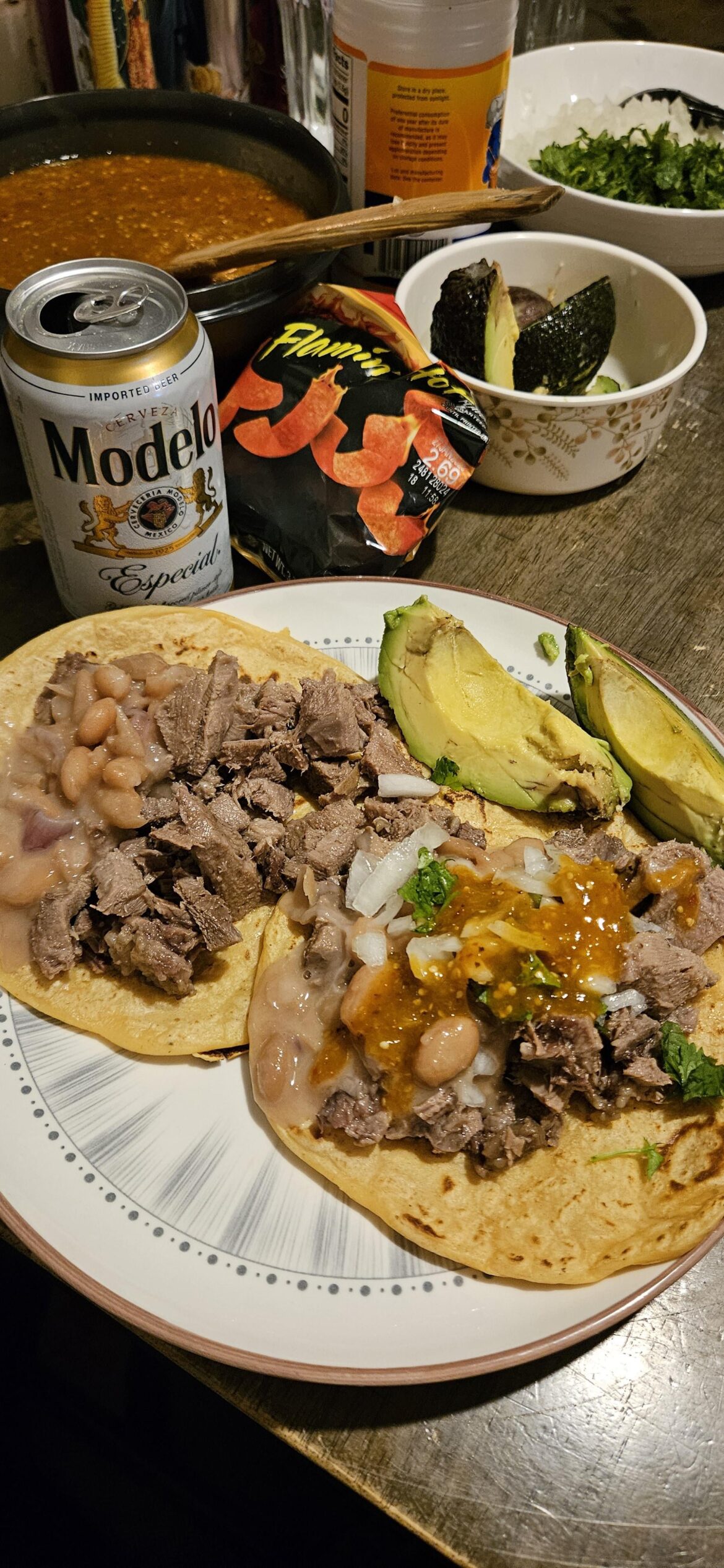 Tacos de Lengua