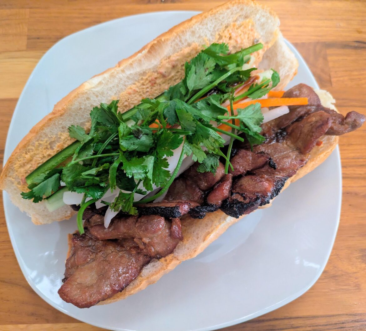 Pork Banh Mi24 hour marinated pork shoulder with all the fixings