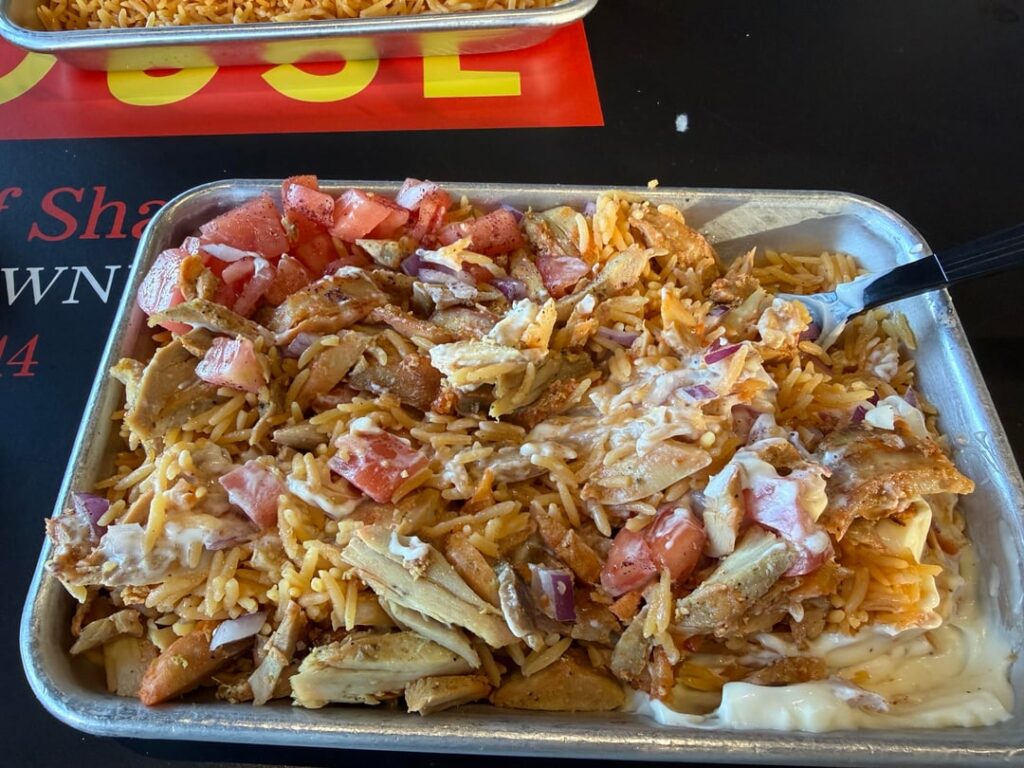 chicken shawarma bowl