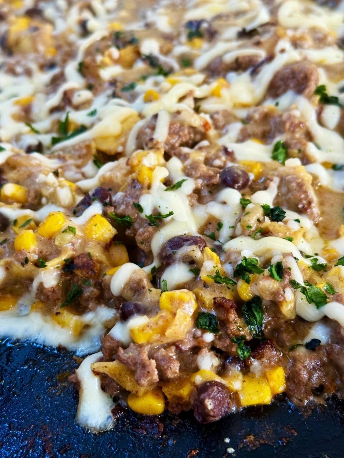 Lazy beef enchiladas on the Blackstone griddle! Easy, cheap, and delicious 😋