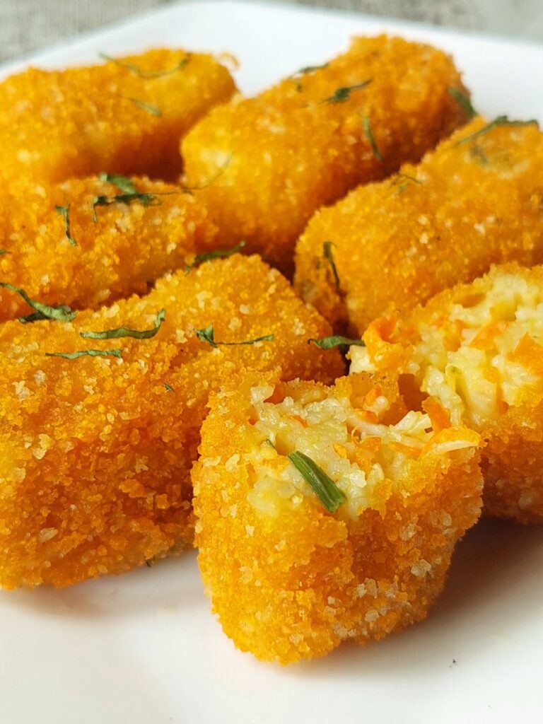 Fried Mie Noodle Nuggets