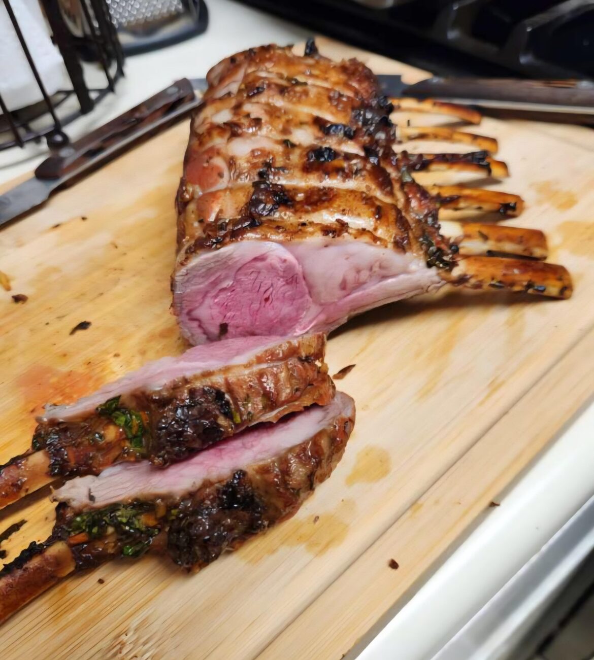 ] Roasted lamb chops