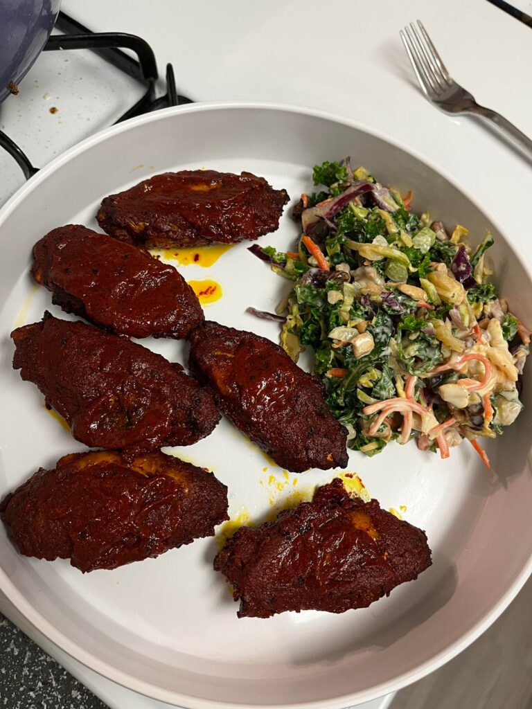 Cooked up some wings in the air fryer with Marie Sharp’s Belizean Season All