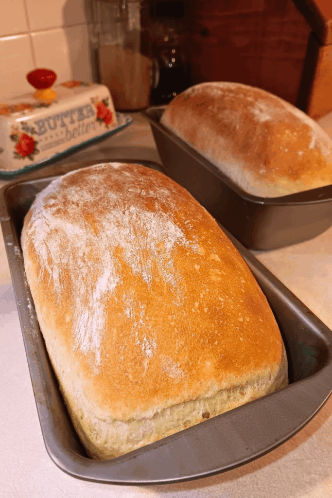homemade bread perfection.
