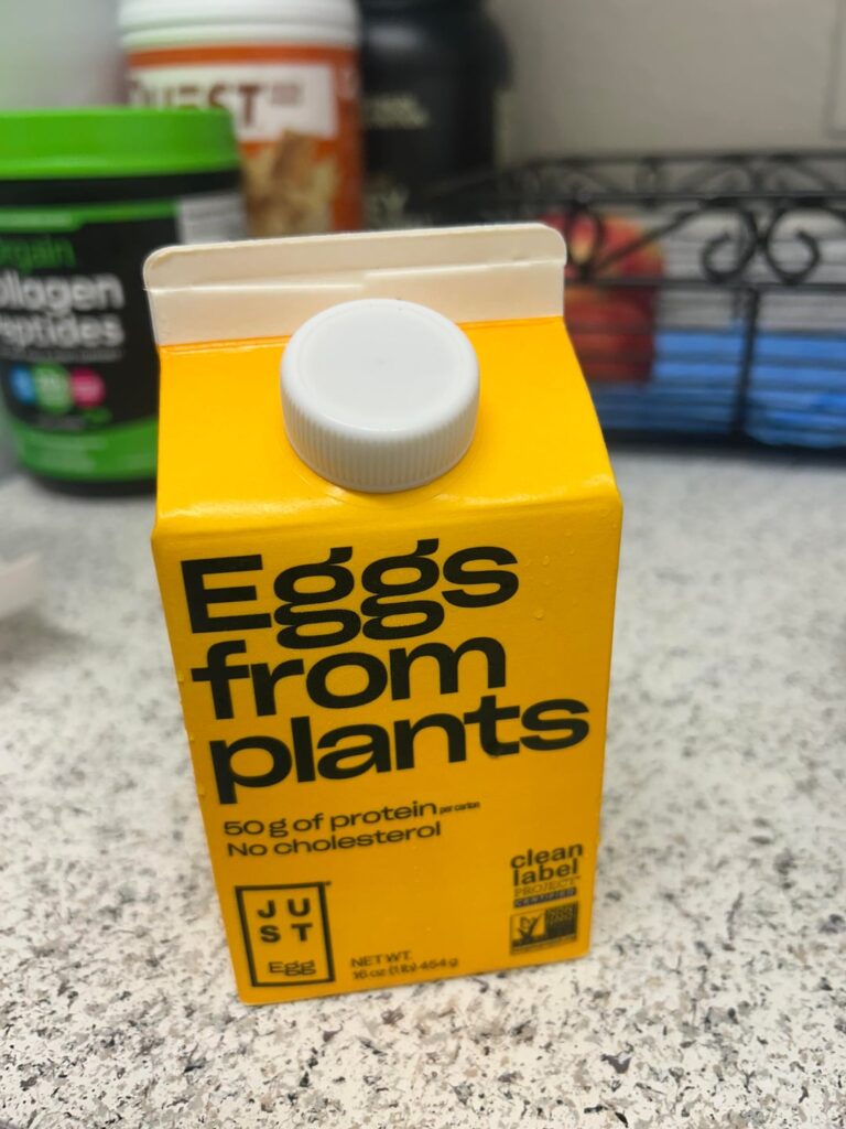 Plant based vegan eggs