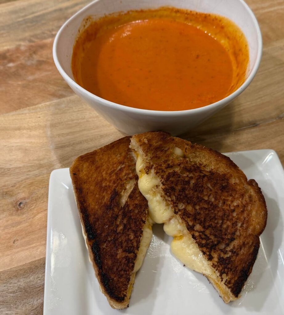 4 cheese with butter/mayo blend